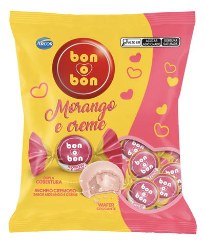 Bon o Bon Frutilla y Crema